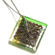 天工坊琉璃项链 四季花藏银系列的艺术魅力与收藏价值